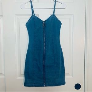Forever21 Body-con Denim Mini Dress Small